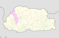 Thimphu Bhutan location map.png