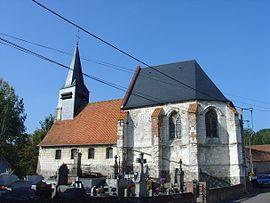 The church of Marles-sur-Canche