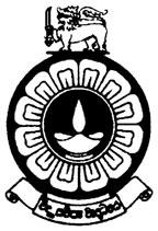 The crest of Open University of Sri Lanka