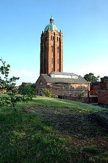 Water Tower, Hollymoor Hospital, Northfield, Birmingham - geograph.org.uk - 52194.jpg