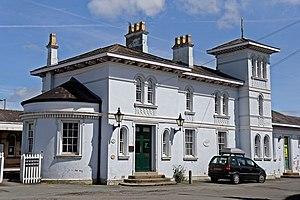 Former station building, Gobowen (geograph 4024076).jpg