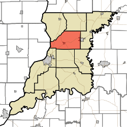 Map highlighting Washington Township, Knox County, Indiana.svg