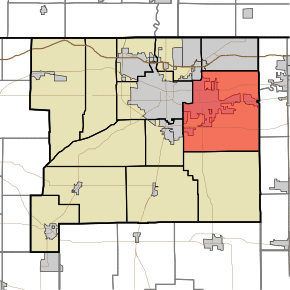 Location in St. Joseph County