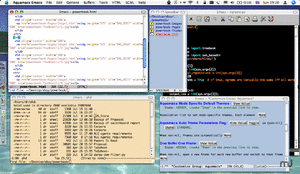 Aquamacs Screenshot