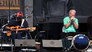 Satan & Adam performing at Jazzfest in 2012