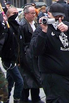 Aryan Guard with Paul Fromm 2009-03-22 (cropped).jpg