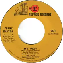 A-side label of US single