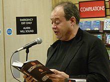 Grant at a book signing