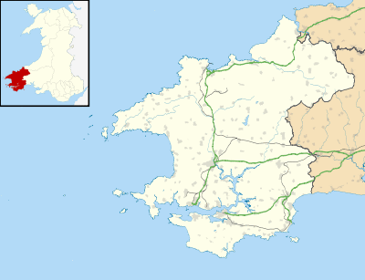 List of monastic houses in Wales is located in Pembrokeshire