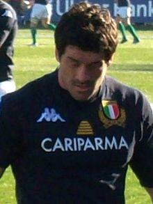 2011-02-05 Rugby Andrea Masi ITA - IRL 6 Nations cropped.jpg