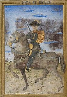 Armorial de Gilles Le Bouvier - BNF Fr. 4985 f 119v - Gaston IV de Foix-Bearn.jpg