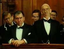 J. Washburn Stoker (as Frederick Aloisius Lenin) and Sir Roderick Glossop (as Alfred Trotsky) (Jeeves and Wooster - Kidnapped!).png