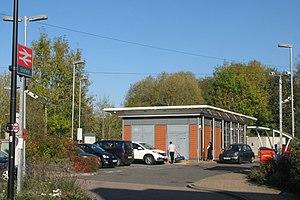 2018 at Uckfield station - forecourt.JPG