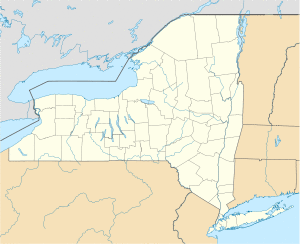 Map showing the location of Shawangunk Grasslands