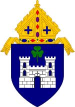 Coat of Arms of the Roman Catholic Diocese of Fort Worth.svg
