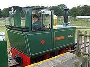 Woburn Safari Park - Miniature train (side view) - geograph.org.uk - 909010.jpg