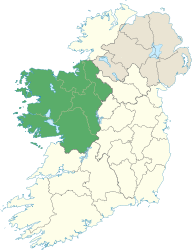Location of Connacht