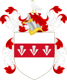 Coat of Arms of Richard Spaight.svg