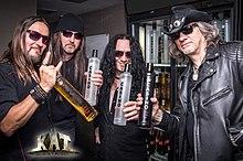 Kat, from left to right: Qbek Weigel, Mariusz Prętkiewicz, Adam Harris Jasiński and Piotr Luczyk.