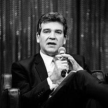 LE WEB PARIS 2013 - CONFERENCES - PLENARY 1 - CONVERSATION WITH ARNAUD MONTEBOURG - MINISTER OF REDRESSEMENT PRODUCTIF (11337123476).jpg
