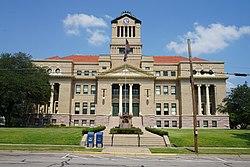 The Navarro County Courthouse in Corsicana