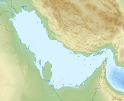 Asalouyeh is located in Persian Gulf