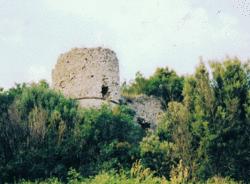 Remains of the Rocca of San Salvatore.