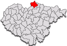 Location in Sălaj County