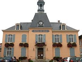 The town hall in Saint-Trivier-sur-Moignans