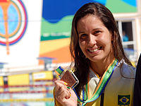 Monique Ferreira Bronze Pan 2007.jpg