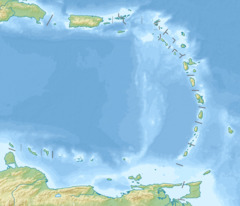 Map showing the location of Guánica State Forest