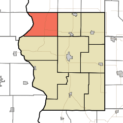 Location in Sullivan County