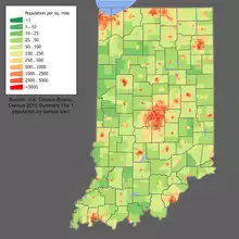 Indiana population map.png