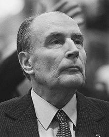 President Mitterrand in 1988