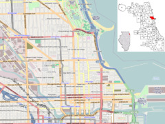 Sedgwick is located in Near North Side, Chicago