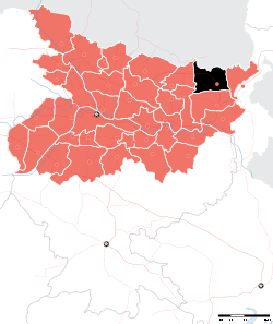 Location of Araria district in Bihar