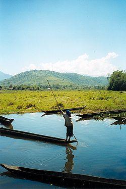 Lắk Lake, near the M’Nông village of Buôn Jun