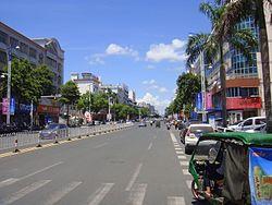 Wancheng Town the seat of Wanning