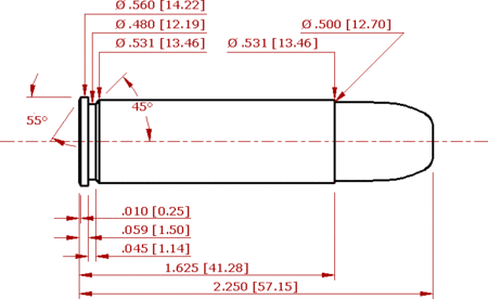 500 S&W Magnum Schematic
