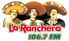 KZZA LaRanchera106.7 logo.png
