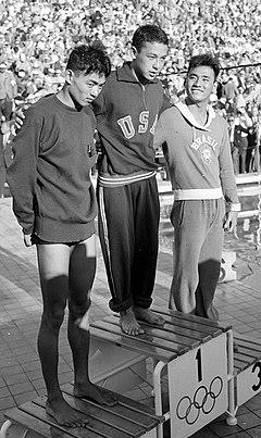 Shiro Hashizume, Ford Konno, Tetsuo Okamoto 1952b.jpg