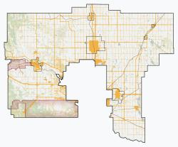 Cochrane is located in Rocky View County
