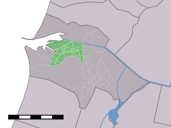 IJmuiden in the municipality of Velsen