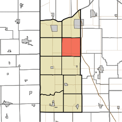Location in Newton County