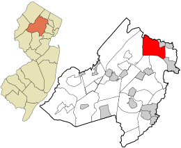 Location in Morris County and the state of New Jersey