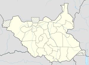 Tonj is located in South Sudan
