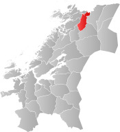 Høylandet within Trøndelag