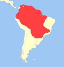 Mazama americana distribution.png