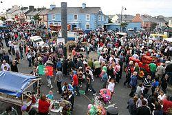 Belmullet square on Heritage day
