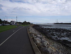 Clontarf shoreline